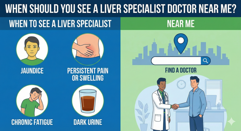 When Should You See a Liver Specialist Doctor Near Me